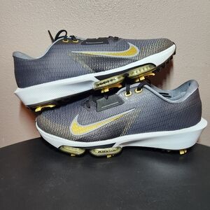 Nike Air Zoom Infinity Tour 2 Golf Shoes New sz 10.5 Mens Black/Gold